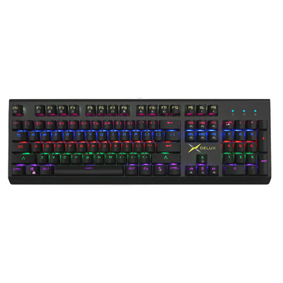 KM08 Aluminum Cover Wired Mechanical Gaming Keyboard