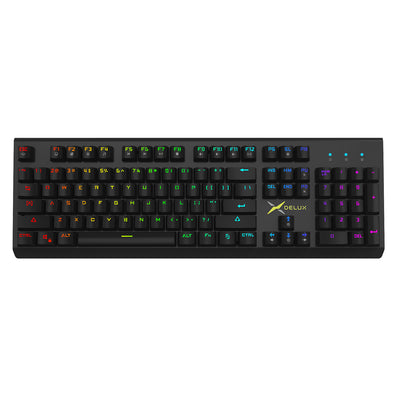 KM08 Aluminum Cover Wired Mechanical Gaming Keyboard