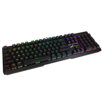 KM08 Aluminum Cover Wired Mechanical Gaming Keyboard