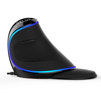 M618Plus Vertical Mouse Single Blue Light